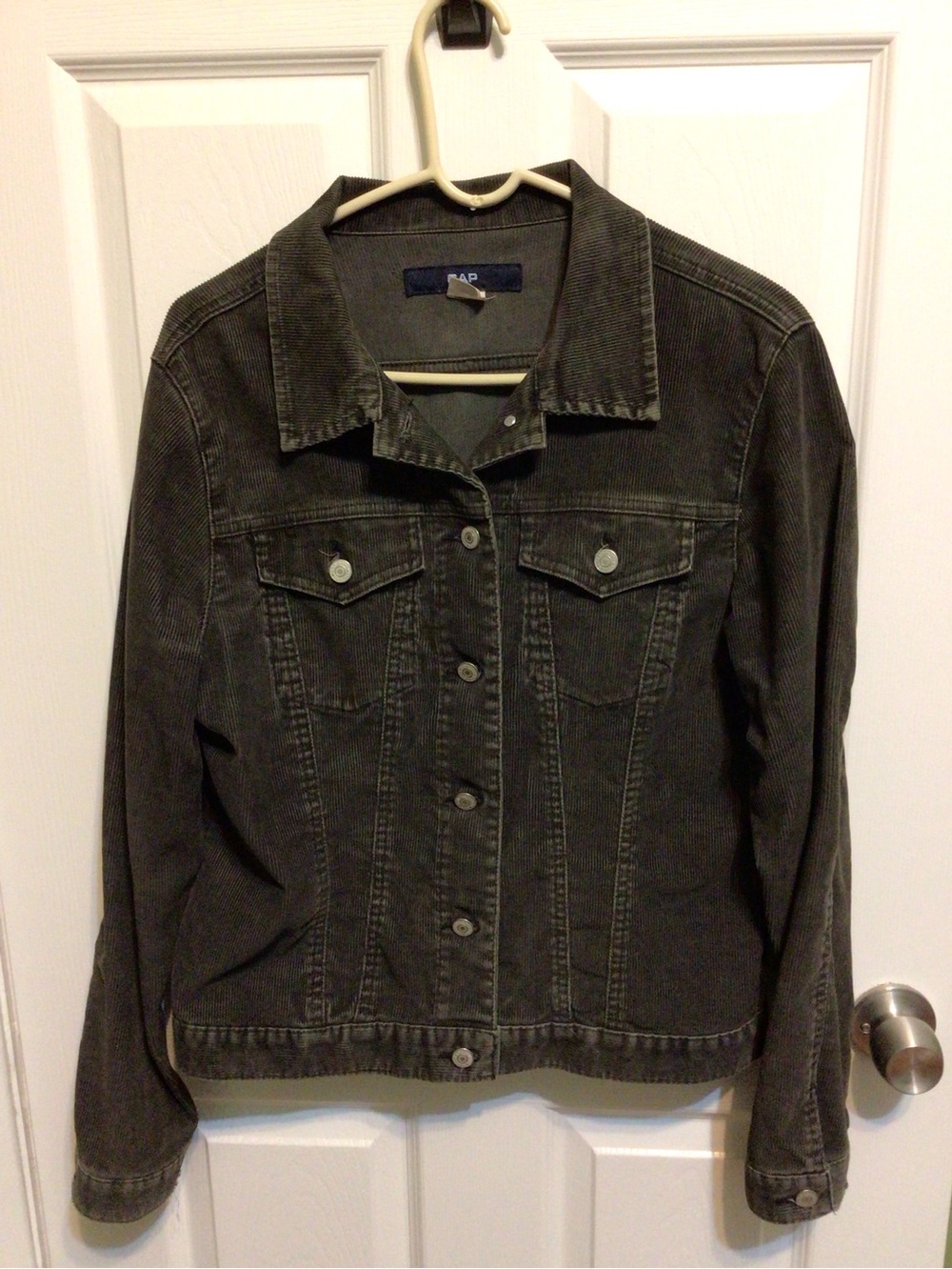 Vintage Gap corduroy trucker jacket L